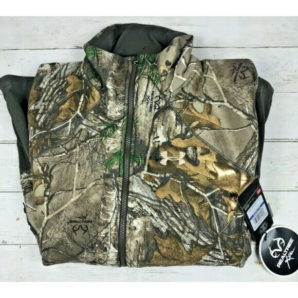 Under Armour Women's Stealth Jacket Realtree Ap-Xtra X Large New  B204 Hunting - Picture 2 of 2